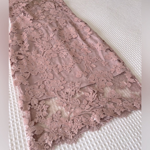 Tadashi Shoji Pink Lace Dress - Picture 5 of 8